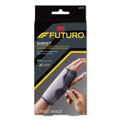 FUTURO™ Adjustable Reversible Splint Wrist Brace, Fits Wrists 5 1/2
