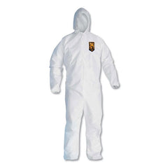 KleenGuard™ A20 Breathable Particle Protection Coveralls, Zip Closure, 3X-Large, White