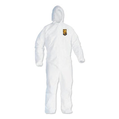KleenGuard™ A40 Zipper Front Liquid and Particle Protection Coveralls, X-Large, White, 25/Carton