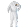 KleenGuard™ A20 Breathable Particle Protection Coveralls, Zip Closure, X-Large, White Coveralls - Office Ready