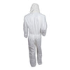 KleenGuard™ A20 Breathable Particle Protection Coveralls, Zipper Front, Large, White Apparel-Coverall - Office Ready