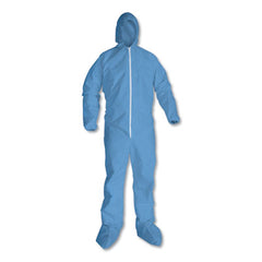 KleenGuard™ A65 Zipper Front Flame Resistant Coveralls, Elastic Wrist and Ankles, 2X-Large,Blue,  25/Carton