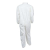 KleenGuard™ A40 Zipper Front Liquid and Particle Protection Coveralls, White, 2X-Large, 25/Carton Apparel-Coverall - Office Ready