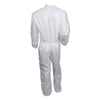 KleenGuard™ A40 Zipper Front Liquid and Particle Protection Coveralls, X-Large, White Coveralls - Office Ready