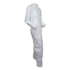 KleenGuard™ A40 Zipper Front Liquid and Particle Protection Coveralls, X-Large, White Coveralls - Office Ready