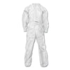 KleenGuard™ A20 Breathable Particle Protection Coveralls, Zip Closure, X-Large, White Coveralls - Office Ready