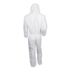KleenGuard™ A20 Breathable Particle Protection Coveralls, Zip Closure, 3X-Large, White Coveralls - Office Ready