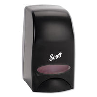 Scott® Essential™ Manual Skin Care Dispenser, For Traditional Business, 1,000 mL, 5 x 5.25 x 8.38, Black Soap Dispensers-Liquid, Manual - Office Ready