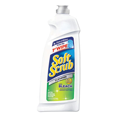 Soft Scrub® Cleanser with Bleach, 6/Carton Cleaners & Detergents-Scrub Cleanser - Office Ready