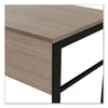 Linea Italia® Urban Series Desk Workstation, 47.25" x 23.75" x 29.5", Natural Walnut Desk Tables - Office Ready
