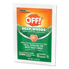 OFF!® Deep Woods Towelette, 12/Box, 12 Boxes/Carton Insecticides-Insect Repellent - Office Ready