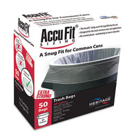 AccuFit® Linear Low Density Can Liners with AccuFit® Sizing, 44 gal, 0.9 mil, 37
