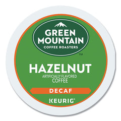 Green Mountain Coffee® Hazelnut Decaf Coffee K-Cups®, 24/Box