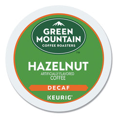 Green Mountain Coffee® Hazelnut Decaf Coffee K-Cups®, 96/Carton