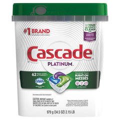 Cascade® ActionPacs®, Fresh Scent, 34.5 oz, 62 Packs/Bag, 3 Bags/Carton