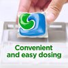 Cascade® ActionPacs®, Fresh Scent, 22.5 oz Tub, 43/Tub Automatic Dishwasher Detergents - Office Ready
