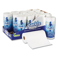 Georgia Pacific® Professional Sparkle ps® Premium Perforated Paper Kitchen Towel Roll, White, 8 4/5 x 11, 85/Roll, 15 Roll/Carton Towels & Wipes-Perforated Paper Towel Roll - Office Ready