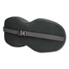 Alera® Lumbar Support Memory Foam Backrest, 13.5 x 3.46 x 6.34, Black Back Supports-Seat Cushions & Backrests - Office Ready