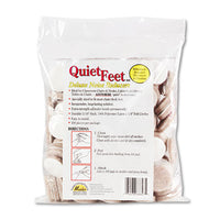 Master Caster® Quiet Feet™ Deluxe Noise Reducers, 1.25