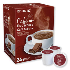 Café Escapes® Café Mocha K-Cups®, 24/Box