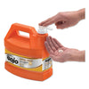 GOJO?« NATURAL ORANGE?äó Smooth Hand Cleaner, Citrus Scent, 1 gal Pump Dispenser, 4/Carton Lotion Soap - Office Ready