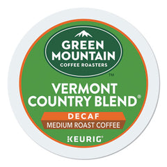 Green Mountain Coffee® Vermont Country Blend® Decaf Coffee K-Cups®, 96/Carton