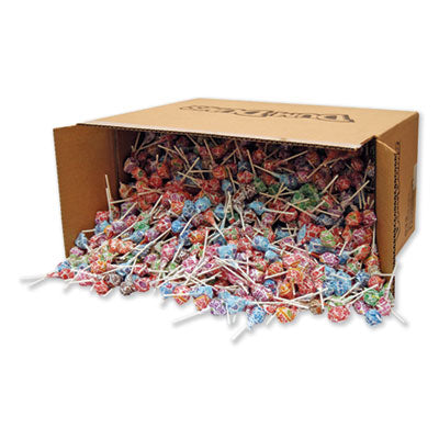 Spangler® Dum-Dum-Pops, Assorted Flavors, Individually Wrapped, Bulk 30 lb Carton Food-Candy - Office Ready