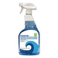 Boardwalk® Natural Glass Cleaner, 32 oz Trigger Spray Bottle, 12/Carton Cleaners & Detergents-Glass Cleaner - Office Ready