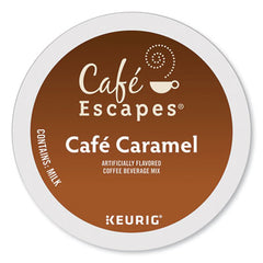 Café Escapes® Café Caramel K-Cups®, 24/Box