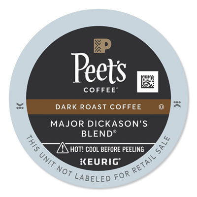 Peet's Coffee & Tea® Major Dickason's Blend K-Cups®, 22/Box Beverages-Coffee, K-Cup - Office Ready