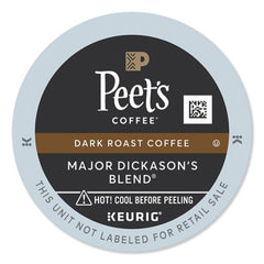 Peet's Coffee & Tea® Major Dickason's Blend K-Cups®, 22/Box