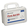 First Aid Only™ ANSI-Compliant First Aid Kit, 64 Pieces, Plastic Case Personal/Vehicle First Aid Kits - Office Ready