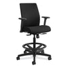 HON® Ignition® 2.0 Ilira®-Stretch Mesh Back Task Stool, Supports Up to 300 lb, 23" to 32" Seat Height, Black Drafting & Task Stools - Office Ready