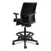 HON® Ignition® 2.0 Ilira®-Stretch Mesh Back Task Stool, Supports Up to 300 lb, 23" to 32" Seat Height, Black Drafting & Task Stools - Office Ready