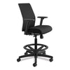HON® Ignition® 2.0 Ilira®-Stretch Mesh Back Task Stool, Supports Up to 300 lb, 23" to 32" Seat Height, Black Drafting & Task Stools - Office Ready