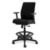 HON® Ignition® 2.0 Ilira®-Stretch Mesh Back Task Stool, Supports Up to 300 lb, 23" to 32" Seat Height, Black Drafting & Task Stools - Office Ready