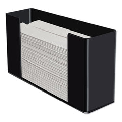 Kantek Paper Towel Dispenser, 12.5 x 4.4 x 7, Black