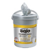 GOJO® Scrubbing Towels, Hand Cleaning, 2-Ply, 10.5 x 12, Silver/Yellow, 72/Bucket, 6/Carton Shop Towels and Rags - Office Ready