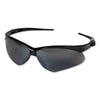 KleenGuard™ Nemesis* Safety Glasses, Black Frame, Smoke Lens Wraparound Safety Glasses - Office Ready