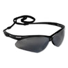 KleenGuard™ Nemesis* Safety Glasses, Black Frame, Smoke Lens Wraparound Safety Glasses - Office Ready