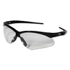 KleenGuard™ Nemesis* Safety Glasses, Black Frame, Clear Lens Safety Glasses-Wraparound - Office Ready