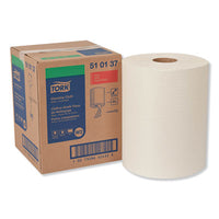 Tork® Cleaning Cloth, 12.6 x 10, White, 500 Wipes/Carton Reusable Towels & Wipes - Office Ready