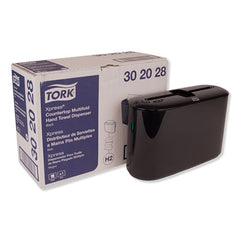 Tork® Xpress® Countertop Towel Dispenser, 12.68 x 4.56 x 7.92, Black