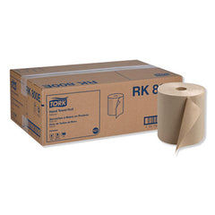 Tork® Hardwound Roll Towel, 7.88" x 800 ft, Natural, 6/Carton