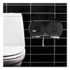 Tork® Twin Jumbo Roll Bath Tissue Dispenser, 19.29 x 5.51 x 11.83, Smoke/Gray Toilet Paper Dispensers-JRT Roll, Twin - Office Ready