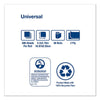 Tork® Universal Bath Tissue, Septic Safe, 2-Ply, White, 500 Sheets/Roll, 48 Rolls/Carton Tissues-Bath Regular Roll - Office Ready