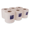 Tork® Centerfeed Hand Towel, 2-Ply, 7.6 x 11.8, White, 600/Roll, 6 Rolls/Carton Center-Pull Paper Towel Rolls - Office Ready