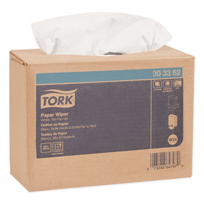 Tork?« Multipurpose Paper Wiper, 4-Ply, 9.75 x 16.75, White, 125/Box, 8 Boxes/Carton Multifold Paper Towels - Office Ready