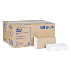 Tork® Multifold Hand Towel, 9.13 x 9.5, White, 250/Pack,16 Packs/Carton