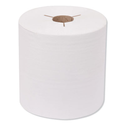Tork® Premium Hand Towel Roll, Notched, Notched, 8 x 10, White, 600 ft, 720 Sheets/Roll, 6 Rolls/Carton Towels & Wipes-Hardwound Paper Towel Roll - Office Ready